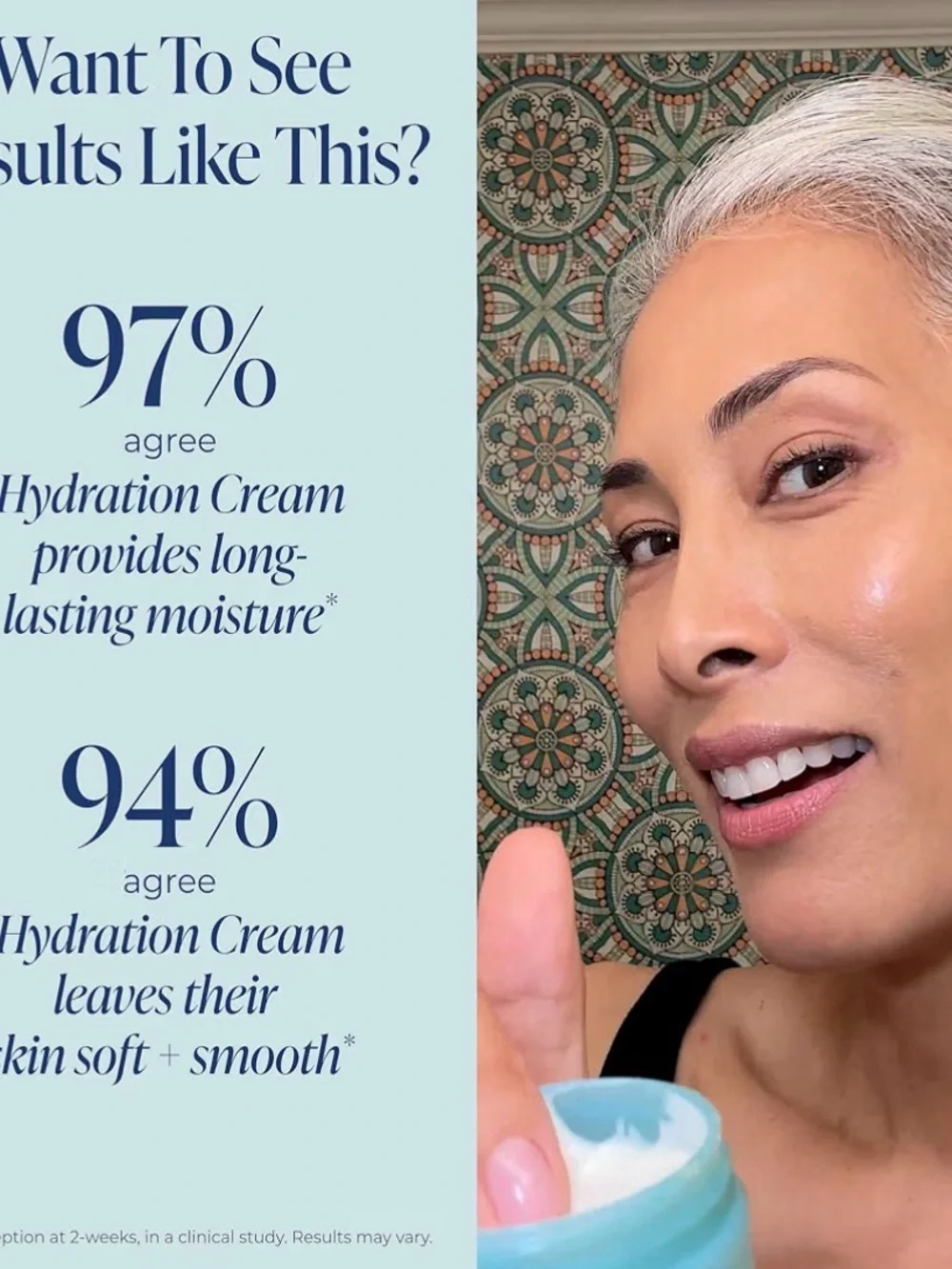 Hydration Cream — Light Blue Moisturizing Face Cream
